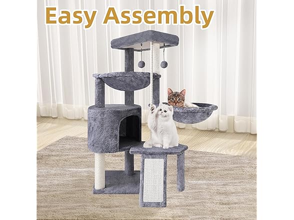 Xin Three Layer Cat Tree with Cat Condo