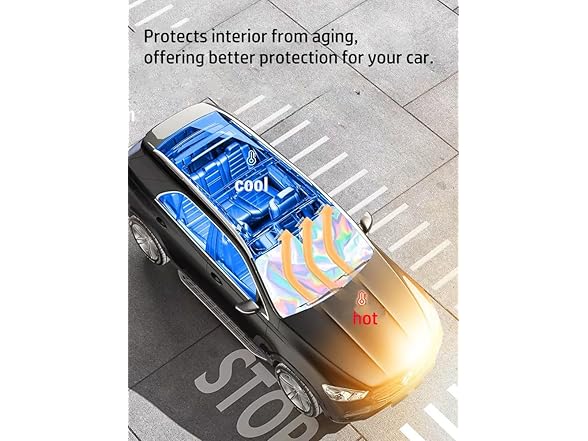 Windshield Sun Shade Foldable Large