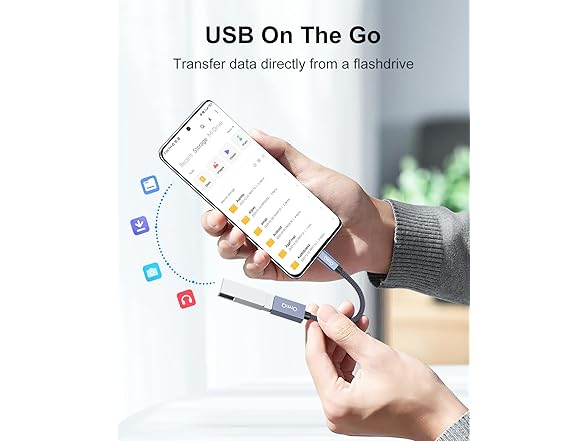 OrmQ USB C to USB Adapter 2 Pack