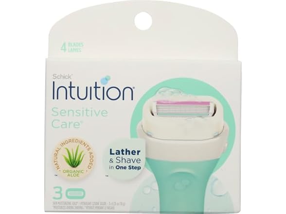 Schick Intuition Sensitive Skin Womens Razor Refills