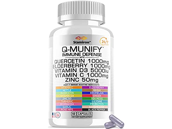 Quercetin, Zinc, Vitamin C, Supplement