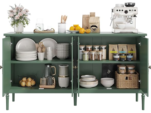 Garvee 59" Sideboard Cabinet, Green