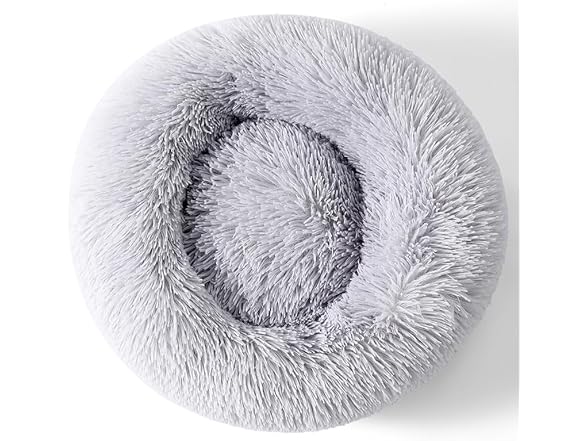 Finenohoory Cat Beds for Indoor Cats Dog Bed Donut