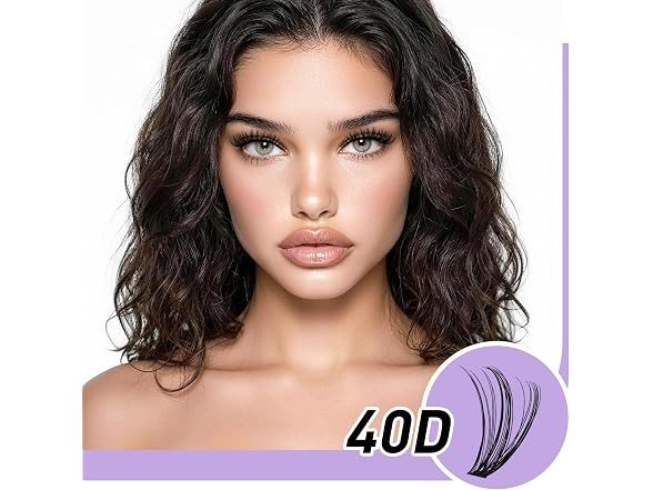 B&Qaugen Lash Clusters Kit, 280 Pieces