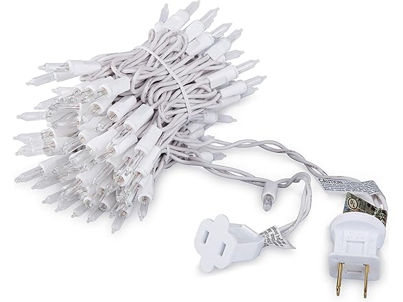 612 Vermont 100 Clear Christmas Lights