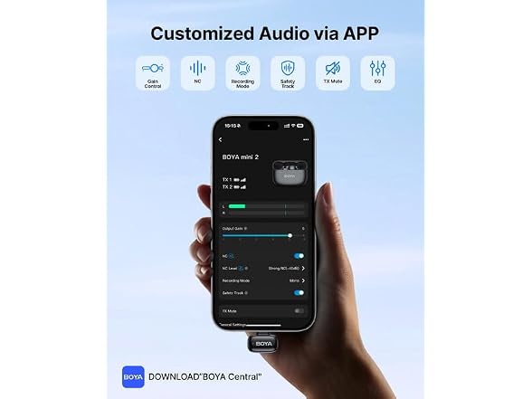 BOYA mini 2 Wireless Lavalier Mic
