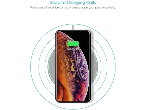 KEYMOX Qi-Certified Wireless Charger