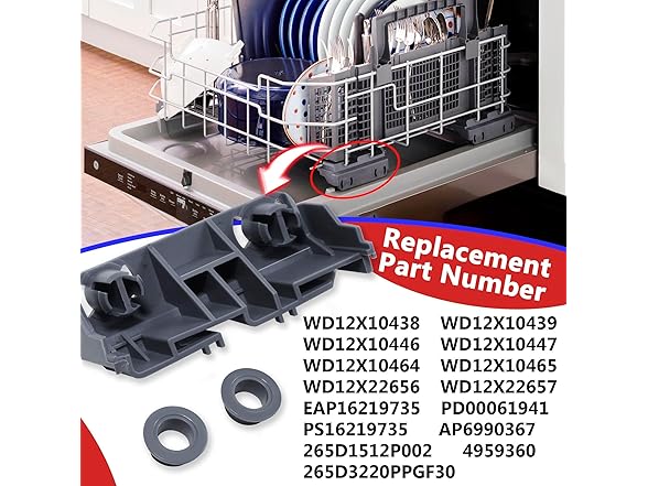 Surqia WD28X27241 Dishwasher Rack Carrier