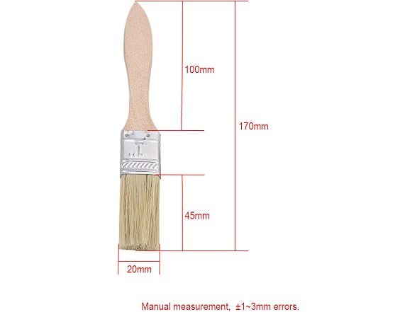 Sevender CON-89 20PCS 17x2CM Stain Brushs