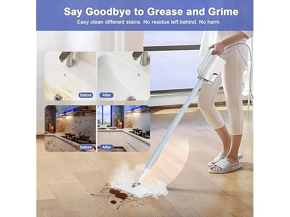 ACHTFACH 6 in 1 Steam Mop Cleaner