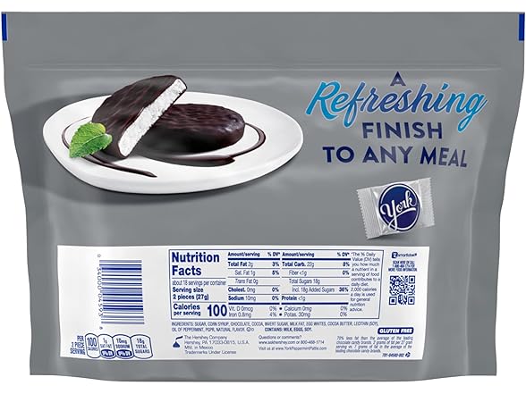 York Dark Choc Peppermint Patties 17.3oz