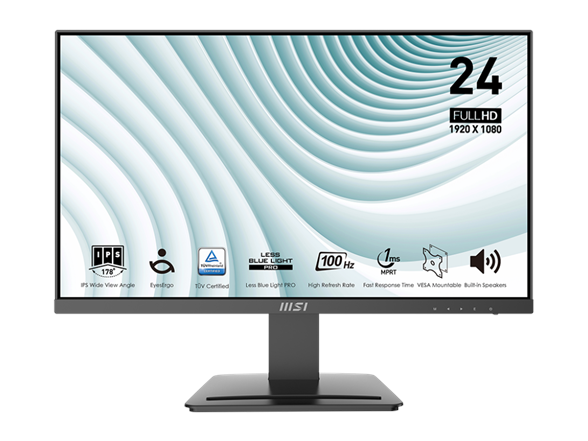 (S&D) MSI 24" FHD Monitor | PRO MP243X