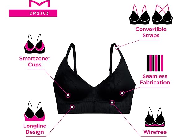 Maidenform Women Rib Seamless Bralette