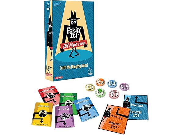 Wilder JACKBOX Games Fakin’ It All Night Long