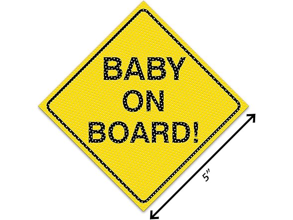 Baby on Board Stickers for car