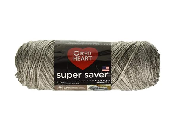 RED HEART Super Saver Yarn, Soapstone