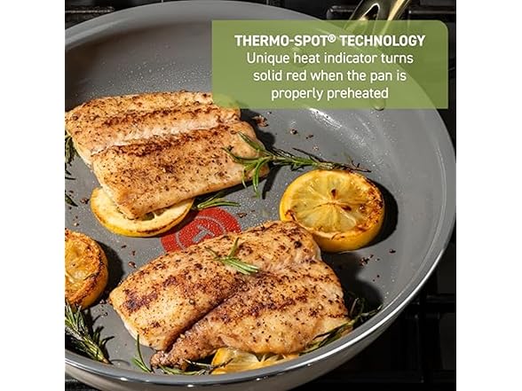 T-Fal Preserve Ceramic Frying Pan 2Pc Set