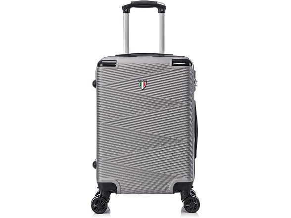 Tucci Italy Avenza Hardside Travel Suitcase Set of 3