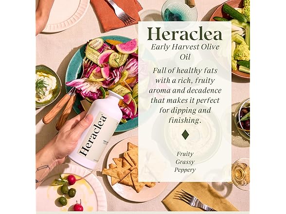 Heraclea Extra Virgin Olive Oil, 16.9oz
