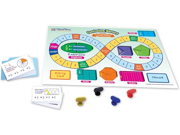 NewPath Fractions & Decimals Skills Kit - Grades 3-5