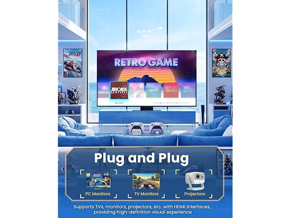 RMOKA 2026 Upgraded Retro Gaming Console