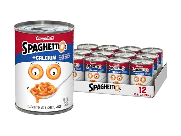 SpaghettiOs Original Canned Pasta 15.8oz 12pk