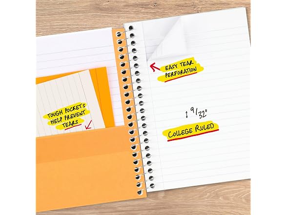 Five Star Spiral Notebook
