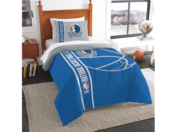Mavs Twin Comforter & Sham
