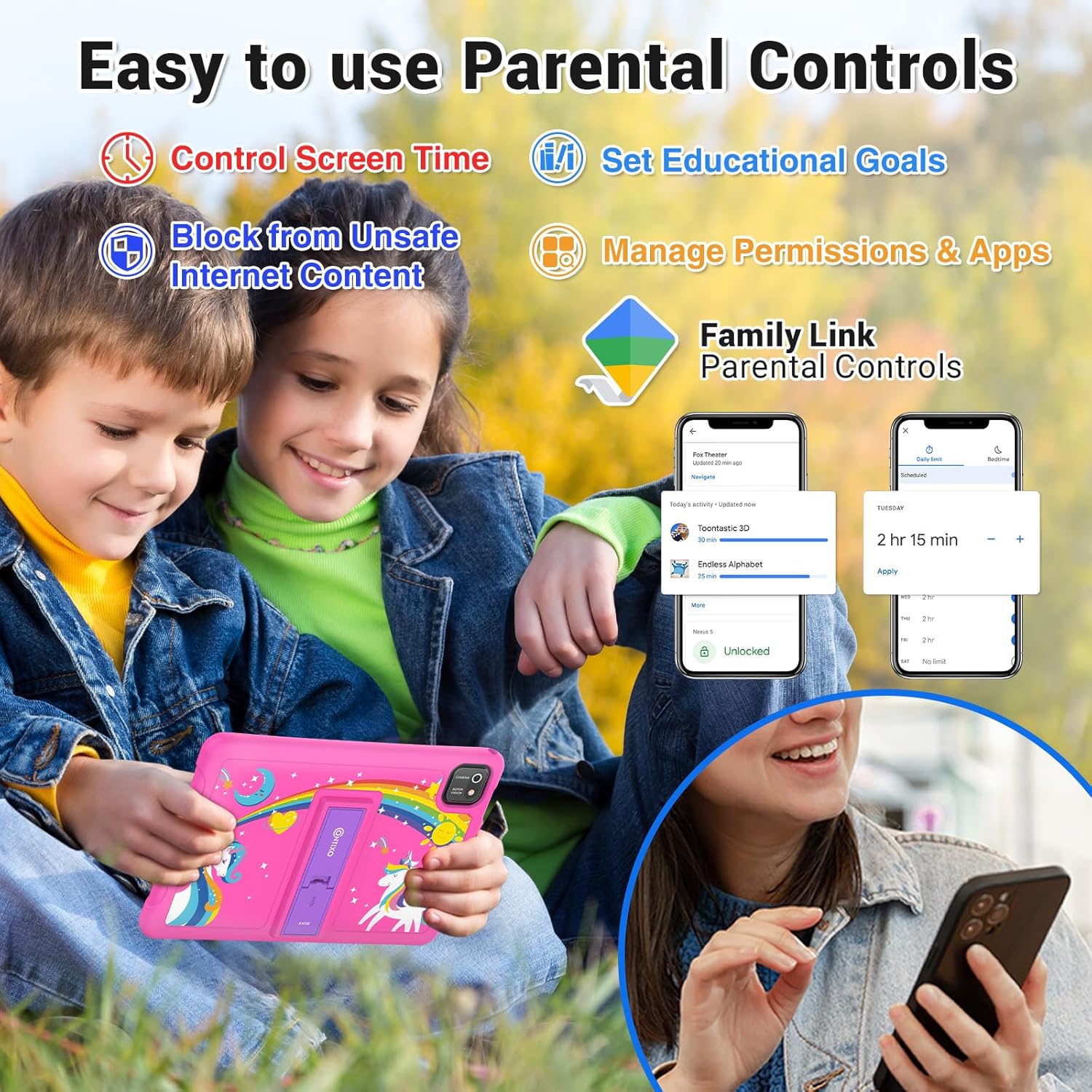 Contixo K103 10" Kids Android Tablet (Open Box) - Gallery 20