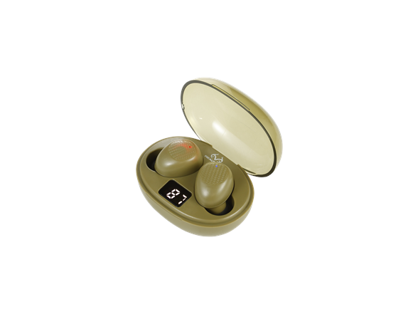 TWS Earbphones w/ Display Charging Case