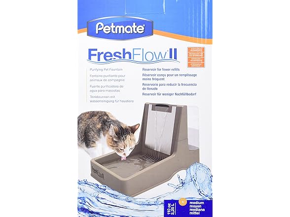 Petmate Fresh Flow II Fountain 110Oz
