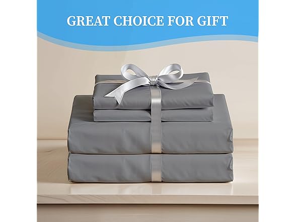 Simple Deluxe 4 Pc Microfiber Sheet Set Queen