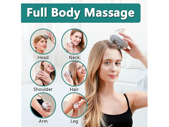 TISSCARE Electric Scalp Massager
