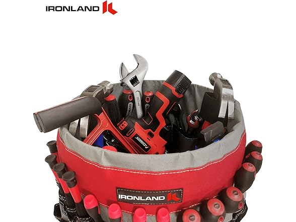 IRONLAND 5 Gallon Bucket Tool Organizer