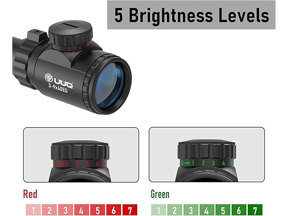 UUQ 3-9×40 Rifle Scope