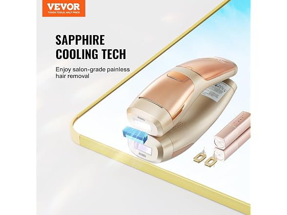 VEVOR Intense Pulsed Light (IPL) Sapphire System Hair Removal