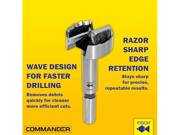 Fisch FSA-196037 Wave Cutter 16 Pcs Set