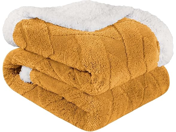 Superior Fleece Reversible Lattice Blanket