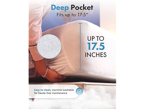 Premium Waterproof Queen Mattress Protector