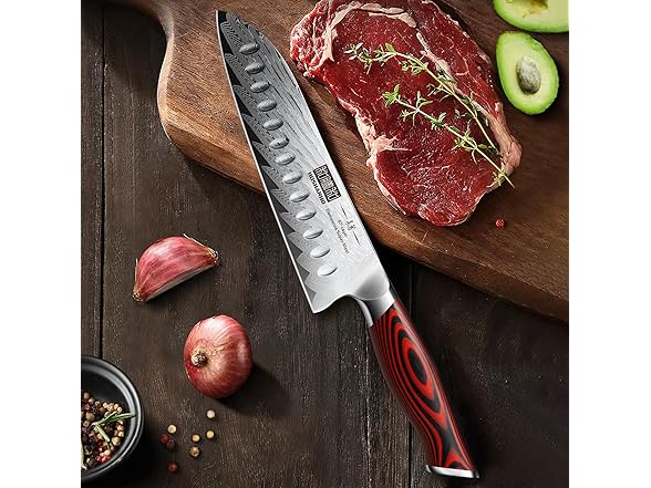 Kitchen Knife Set with Block