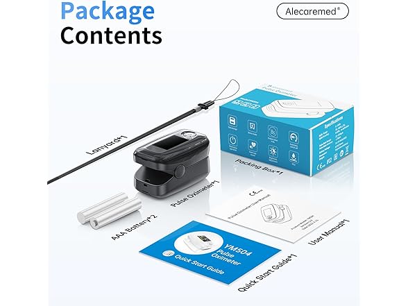 Alecaremed YM504 Pulse Oximeter