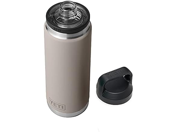 YETI Rambler 26 oz Bottle, Leakproof, Taupe