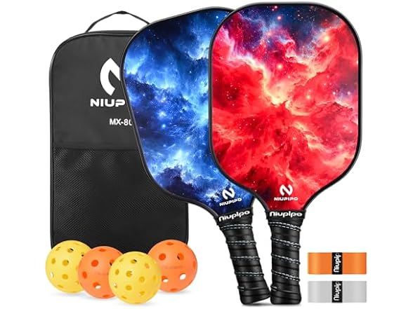 Pickleball Paddles Set of 2 MX-80