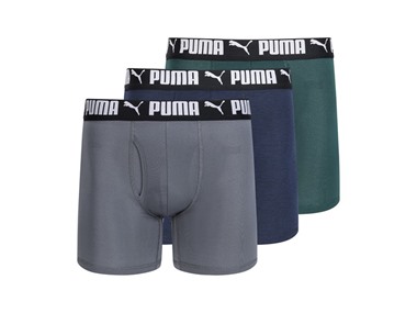 $16.99, Was $28, 39% Off! PUMA Men's 3-Pack Mesh Boxer Briefs dealfomo