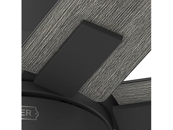 Hunter Fan 60 inch Matte Black Indoor Ceiling Fan