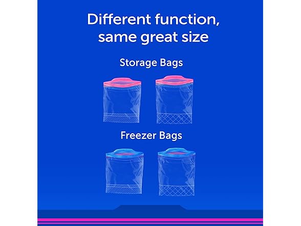 Ziploc Ziploc Freezer Bags with New Grip 'n Sea