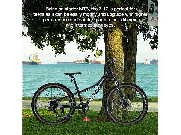 Royalbaby Kids Mountain Bike 24In 8 Speed
