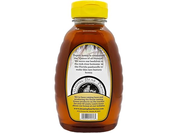 Sleeping Bear Farms Raw Tupelo Honey 1 lb
