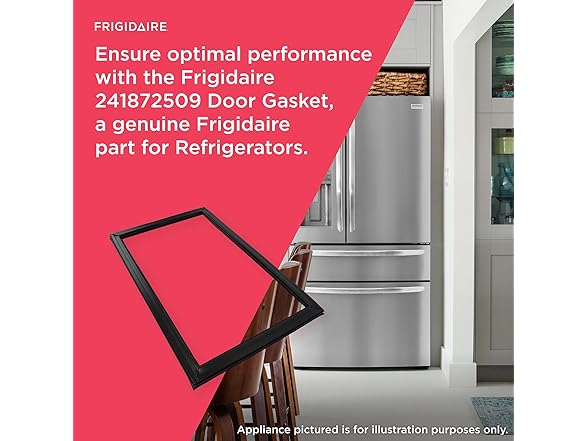 Frigidaire Door Gasket, Black