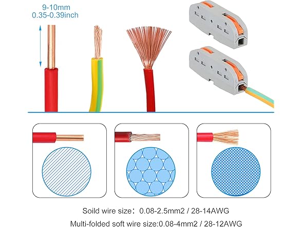 NC NC Lever Wire connectors Idong 50PCS